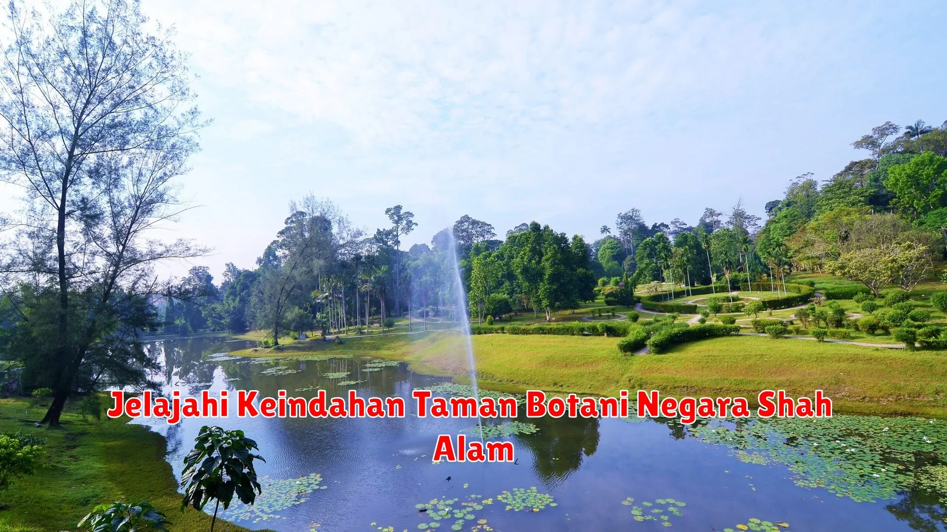 Jelajahi Keindahan Taman Botani Negara Shah Alam