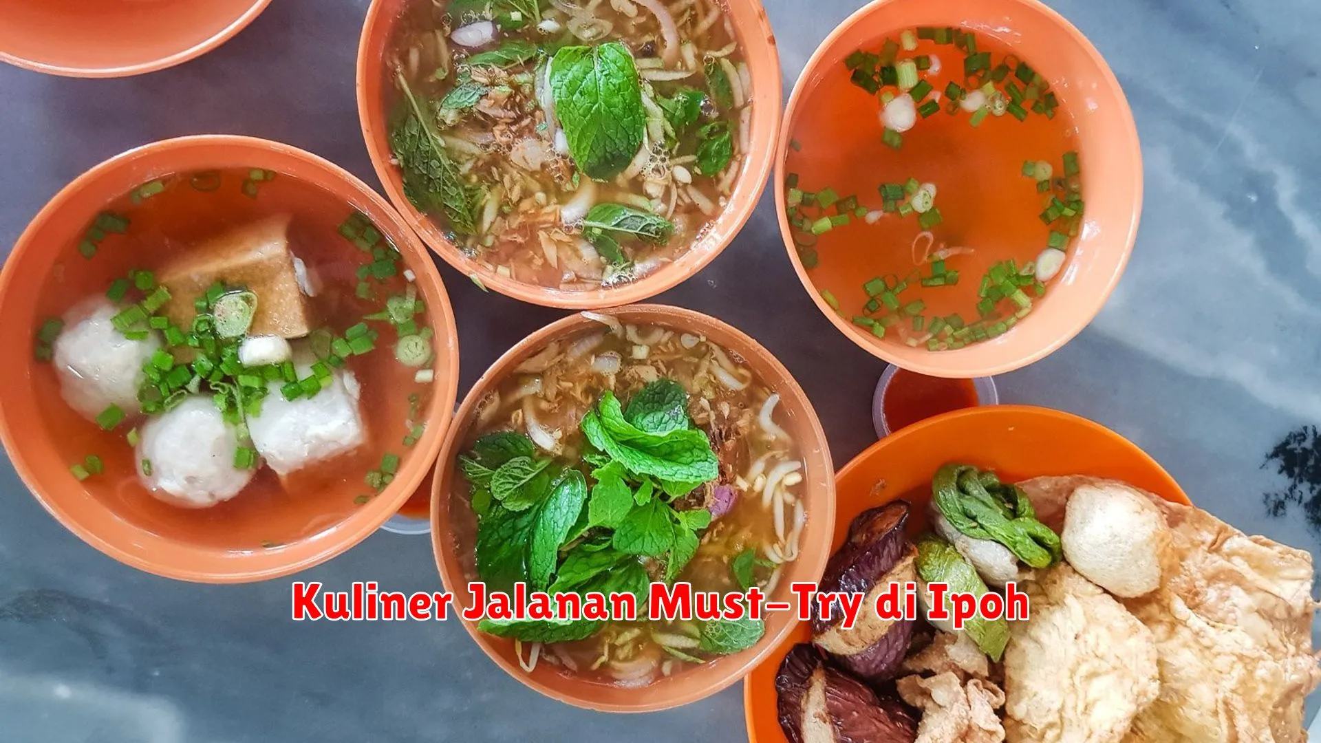 Kuliner Jalanan Must-Try di Ipoh
