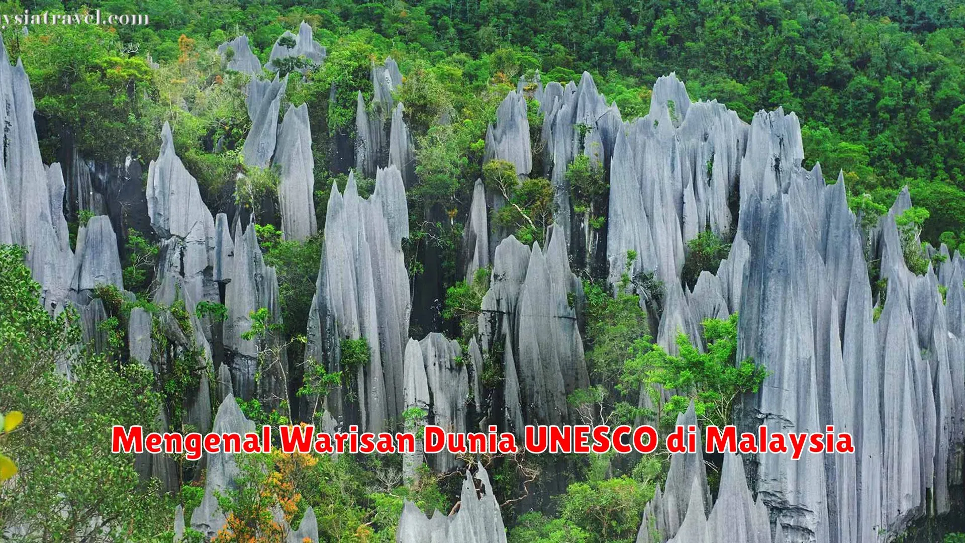 Mengenal Warisan Dunia UNESCO di Malaysia