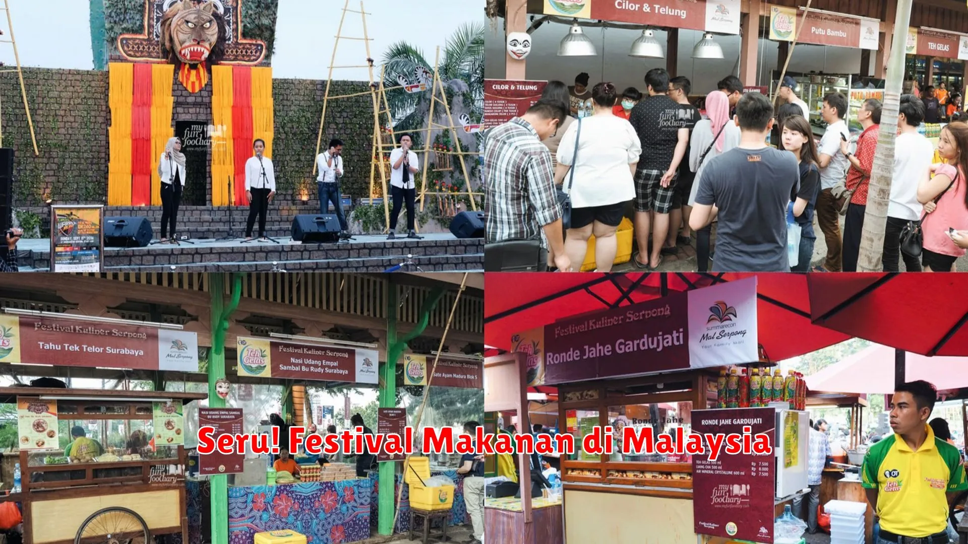 Seru! Festival Makanan di Malaysia